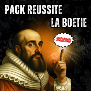 Pack Réussite Bac - Discours de la servitude volontaire - La Boétie