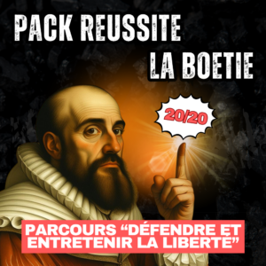 pack réussite bac francais discours de la servitude volontaire